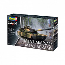 Сборная модель Revell Танк Абрамс M1A1 AIM(SA)/ M1A2 уровень 4 масштаб 1:72 (RVL-03346) (269696)