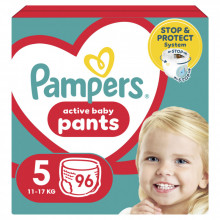 Подгузники Pampers трусики Pants Junior Размер 5 (12-17 кг) 96 шт (8006540069509) (191896)
