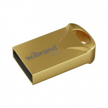 USB флеш накопитель Wibrand 64GB Hawk Gold USB 2.0 (WI2.0/HA64M1G) (351896)