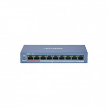 Коммутатор сетевой Hikvision DS-3E0109P-E(C) (199107)
