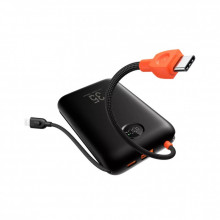 Батарея универсальная VEGER 30000mAh K3 35W PD QC3.0 black (6977525750137) (342107)