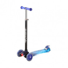 Самокат детский 3-х колесный SC25103(Dark-Blue) колеса со светом
