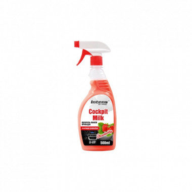 Автополироль WINSO COCKPIT MILK Strawberry 500мл (810830) (297207)