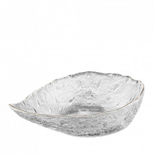 Салатник Ardesto Leaf 17.5см, скло, прозорий (AR5008) (292307)