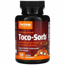 Витамин Jarrow Formulas Смесь токотриенолов и Витамин E, Toco-Sorb, 60 гелевых капс (JRW-12026) (304307)
