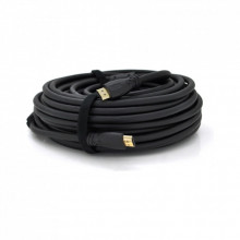 Кабель мультимедийный HDMI M to HDMI M 5.0m V2.0 4K black Ritar (HDMI(M)/(M)V2.0-5m-347B) (320307)