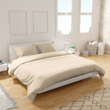 Постельное белье Home Line Сатин Твил (бежевый) полуторный (181371) (337307)