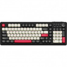 Клавиатура Ajazz AF98 Plus Wireless/Bluetooth/USB UA Black/White/Red (AF98-PLUS-BSR) (345407)