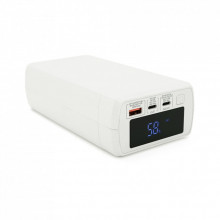 Батарея универсальная Remax 40000mAh, 65W, PD+QC, USB+Type-C, LED (RPP-310) (316507)