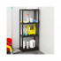 Стеллаж Plastmeccanica Universal Vent пластиковый 4 полки 60х30х138 см черный (5136) (286807)