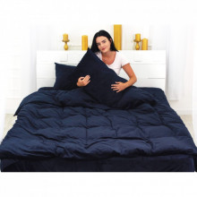 Постельное белье MirSon Велюр Winter Frost 28-0006 Navy blue Velvet Детский (2200003998665) (334907)