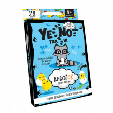 Детская карточная игра "YENOT ДаНетки" Danko Toys YEN-01U укр