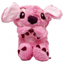 Мягкая игрушка-ночник "Стич" STCH-20(Pink) розовый, дышащий, свет и звук