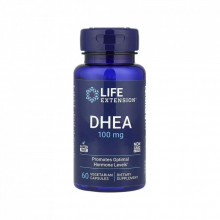 Витаминно-минеральный комплекс Life Extension Дегидроэпиандростерон, 100 мг, DHEA, 60 вегетарианских кап (LEX-16896) (309517)