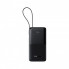Батарея универсальная Baseus Bipow 2 Digital Display 10000mAh 20W with Built-in USB-C Cable Black (P10077101113-00) (340517)