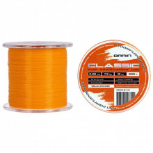 Леска Brain Classic Carp Line (solid orange) 600m 0.28mm 18lb 7.9kg (1858.81.10) (278617)