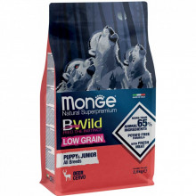 Сухой корм для собак Monge Dog Bwild Low Grain Puppy&Junior оленина 2.5 кг (8009470011853) (322817) Сухой корм для собак Monge Dog Bwild Low Grain Puppy&Junior оленина 2.5 кг (8009470011853) (322817)