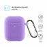 Чехол для наушников Armorstandart Ultrathin Silicone Case With Hook для Apple AirPods 2 Purple (ARM59690) (264027)
