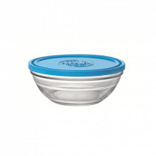 Пищевой контейнер Duralex Lys Rond Blue 1590 мл 20,5 см (9067AM06) (288127)