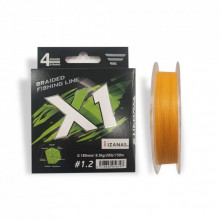 Шнур Favorite X1 PE 4x 150m 1.2/0.185mm 20lb/9.5kg Orange (1693.11.21) (277327)