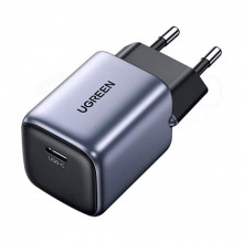 Зарядное устройство Ugreen 1xUSB 30W Gan Type-C PD Nexode Mini Grey CD319 (90666) (198427)