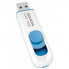 USB флеш накопитель ADATA 16GB C008 White USB 2.0 (AC008-16G-RWE) (230527)