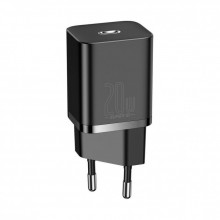 Зарядное устройство Baseus Super Si 1C 20W With Cable Type-C/iP Black (TZCCSUP-B01) (321527)