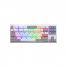 Клавиатура Hator Rockfall 3 Mecha TKL QMK/VIA Orange Wireless White (HTK851UA) (249627)