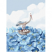 Картина по номерам "Цветущая долина" ©fairyhouses_jv Идейка KHO4471 30х40 см