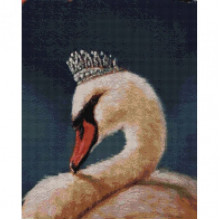 Алмазная мозаика "Принцесса Лебедь" ©Lucia Heffernan DBS1203, 40x50 см