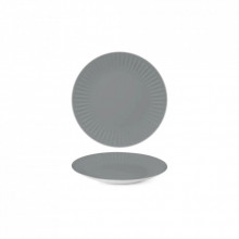 Тарелка G.Benedikt Ribby Color Gravel Grey 27 см (RIB2127-X9243) (293827)