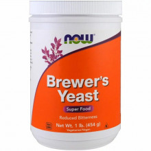 Травы Now Foods Пивные Дрожжи в Порошке, Brewer's Yeast, Now Food, 454гр, (NOW-02420) (305827)