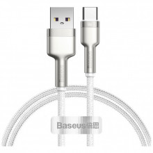 Дата кабель USB-C to USB-C 1.0m 66W metal Baseus (CAKF000102) (323827)