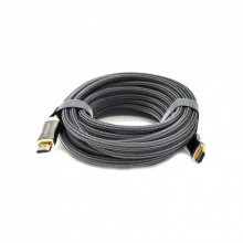 Кабель мультимедийный HDMI to HDMI 15.0m v2,0, OD-8.0mm 2K * 4K VEGGIEG (YT-HDMI(M)/(M)HX-15) (234927)