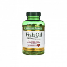 Жирные кислоты Nature's Bounty Рыбий жир, 1000 мг, Fish Oil, 145 гелевых капсул (NRT-03822) (307927)