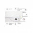 Наматрасник MirSon №1050 Alberto Тенсель (Modal) Seasons Aloe Vera 120х200 см (2200001508774) (338037)
