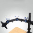 Крепление для двух мониторов настольный кронштейн 15"-30" UKC Z022 (344037)