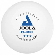 Мячик для настольного тенниса Joola Flash 40+ White 6 шт (40041) (930941) (280237)