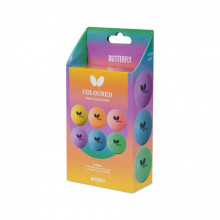 Мячик для настольного тенниса Butterfly Coloured Balls 6 шт (7011630440) (931944) (346237)