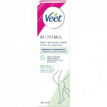 Крем для депиляции Veet Minima для сухой кожи с Экстрактом огурца и Листьями шалфея 100 мл (5000146980339) (203437)