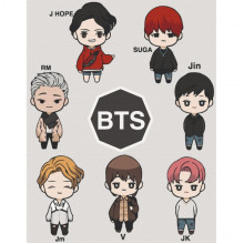 Картина по номерам. Art Craft "LOL BTS" 40х50 см 10275-AC
