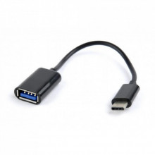 Переходник OTG USB 2.0 AF to USB-C 0.2m Cablexpert (AB-OTG-CMAF2-01) (319437)