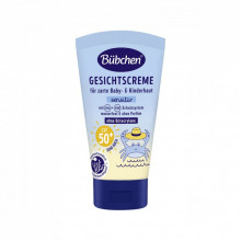 Детский крем Bubchen Sensitive для лица SPF 50+ 50 мл (3101073) (202537)