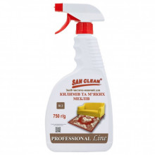 Средство для чистки ковров San Clean Prof Line для ковров и мягкой мебели 750 г (4820003544259) (237537)