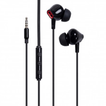 Наушники Vention Echo Lite 3.5mm In-Ear Wired Black (GBABAV) (345537)
