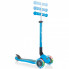 Самокат Globber Primo Foldable Lights Led голубой (432-101-2) (201637)
