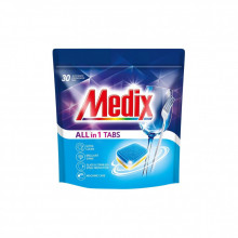 Таблетки для посудомоечных машин Medix All in 1 30 шт. (3801003002643) (343637)