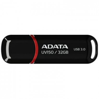 USB флеш накопитель ADATA 32Gb UV150 Black USB 3.0 (AUV150-32G-RBK) (192737)