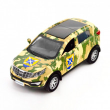 Машина TechnoDrive Автомодель серии Шевроны Героев - Kia Sportage R - 56 ОМПБр (250362M) (267837)