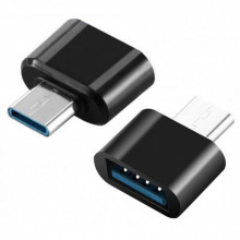 Переходник USB to Type-C black XoKo (XK-AC040-BK) (212937)